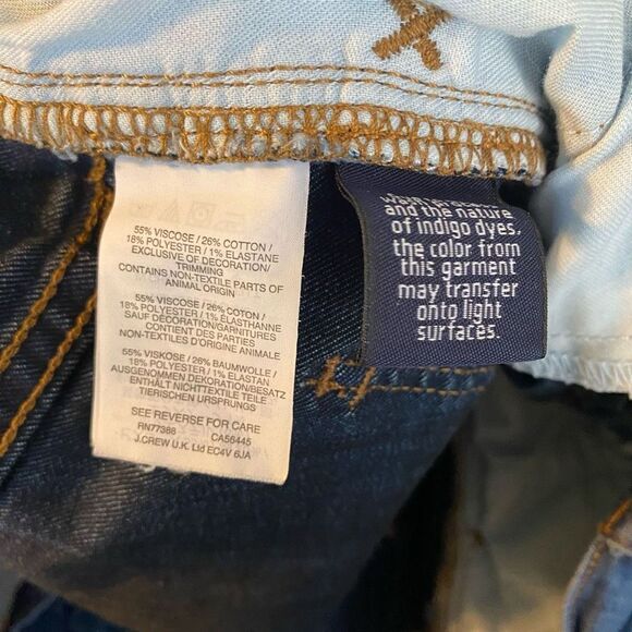 Madewell Skinny Jeans Ankle Length Roadtripper Medium Wash Blue Womens Size 32 - Picture 7 of 7